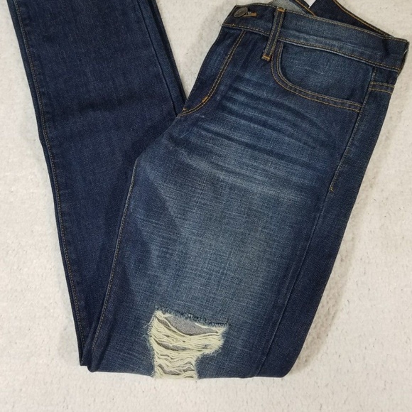 O2 Denim Denim - O2 Denim Women's SZ 26 Dark Wash Destroyed